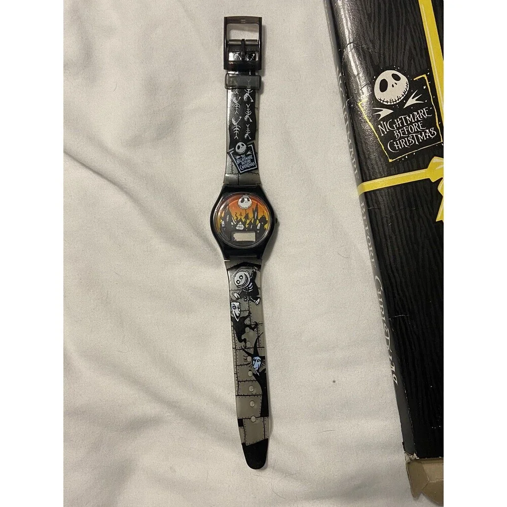 Vintage Disney Nightmare Before Christmas Digital Watch Burger King 1994